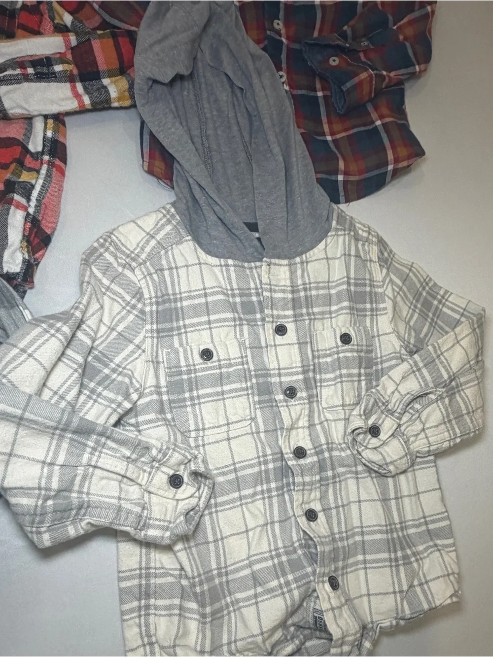 Columbia fleece , Carters , Osh Kosh boys button down top boys size 5